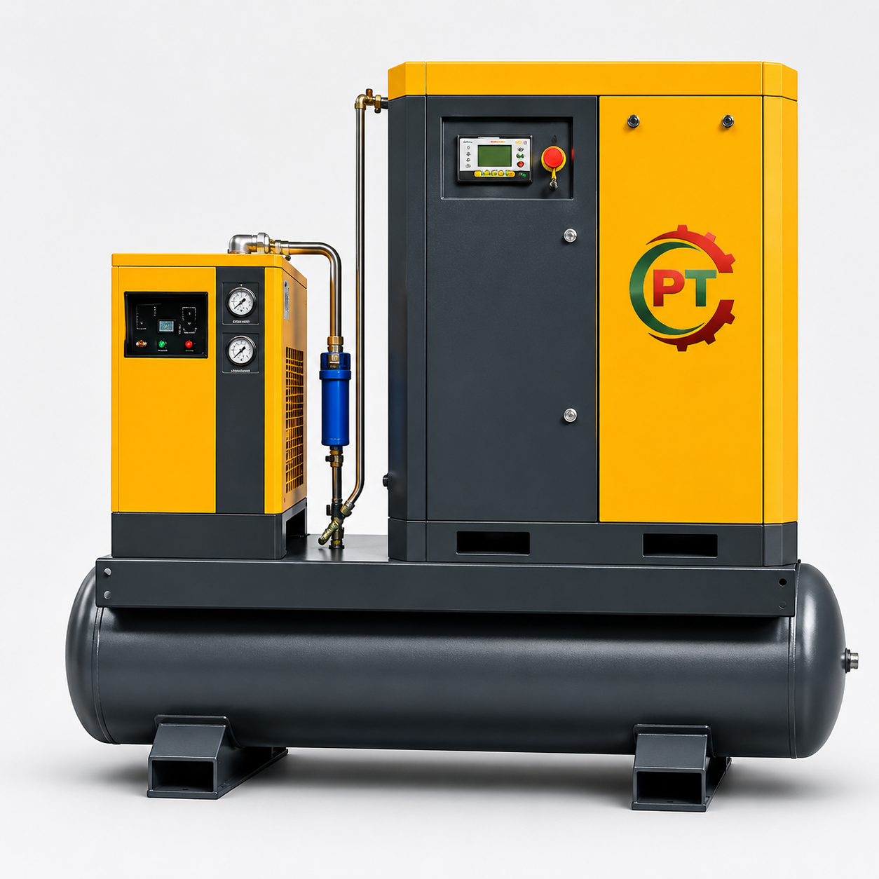 PT Blue Compact Base-Mounted Screw Compressor